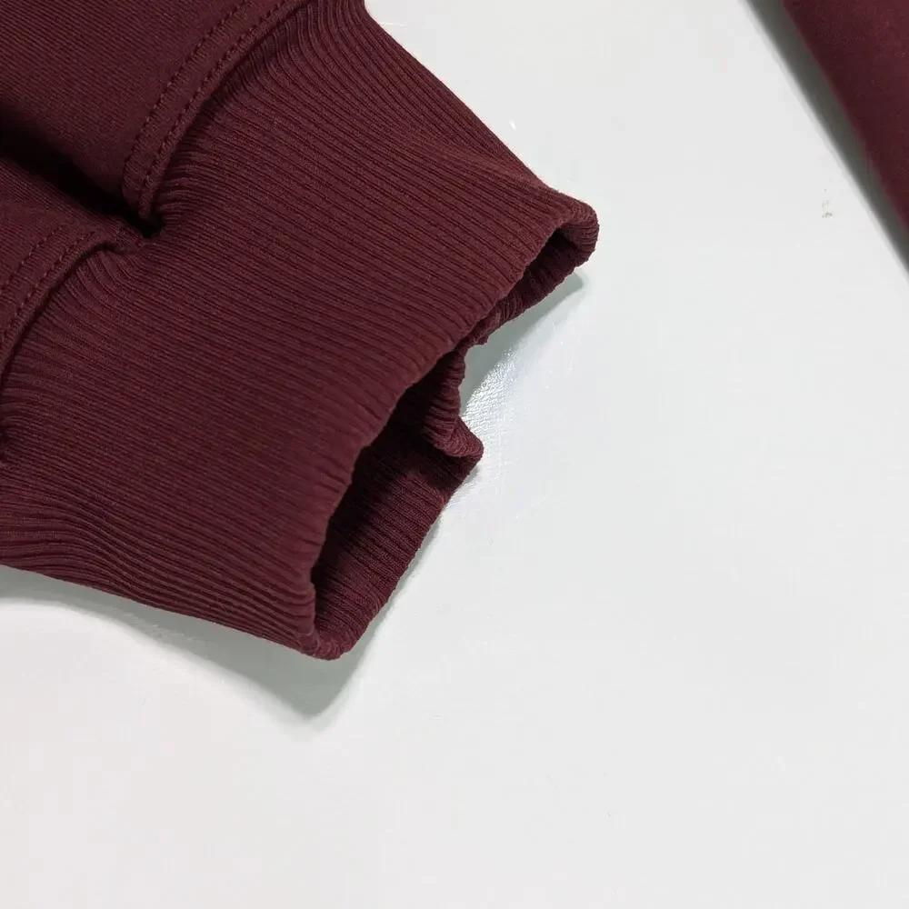 Lululemon Keep Moving Joggers Stretch Luxtreme High Rise Pants Red Merlot